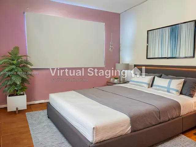 2nd bed virtually staged