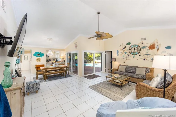 Main Living Areas off Pool