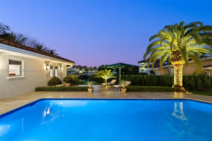Sparkling pool