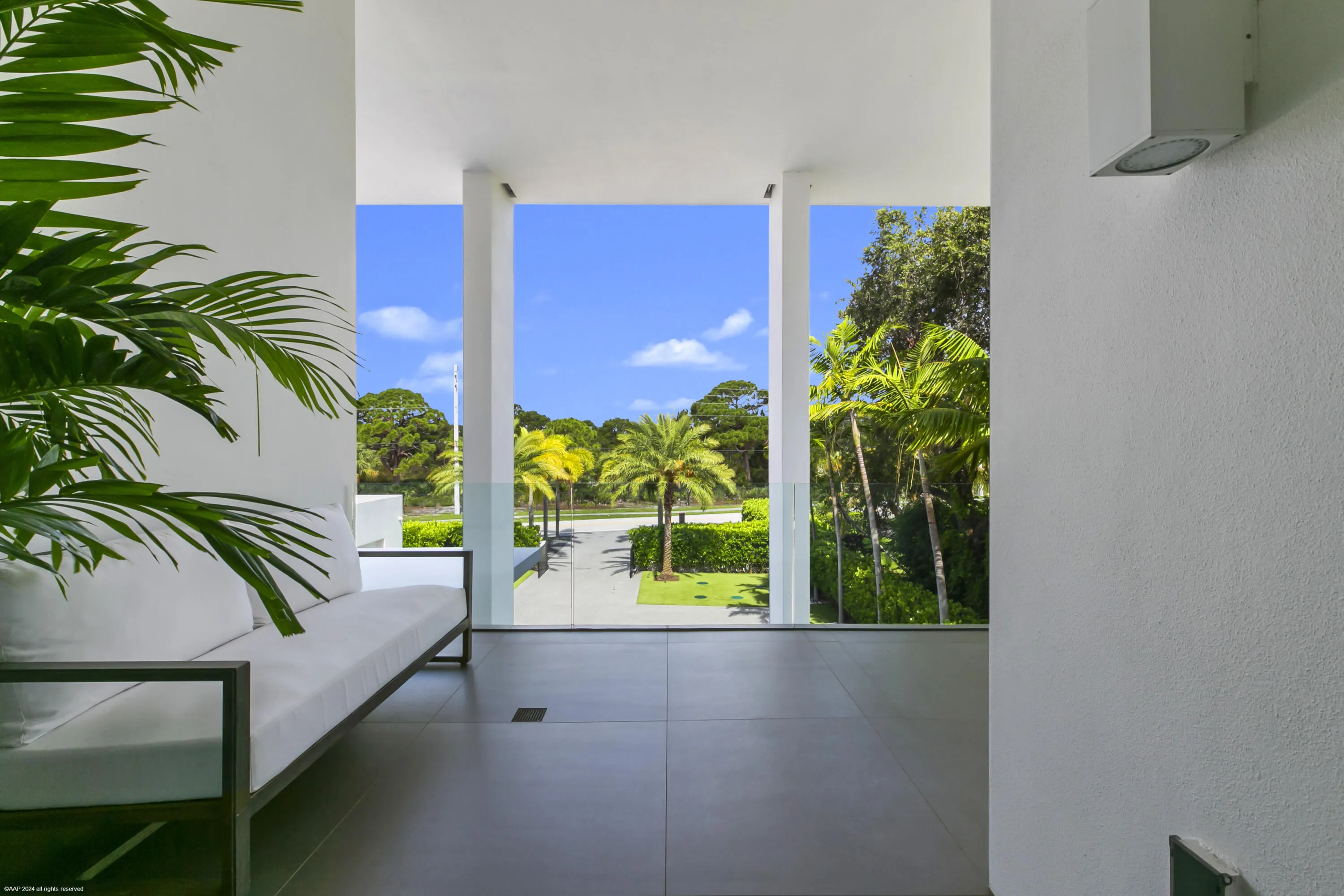Front balcony