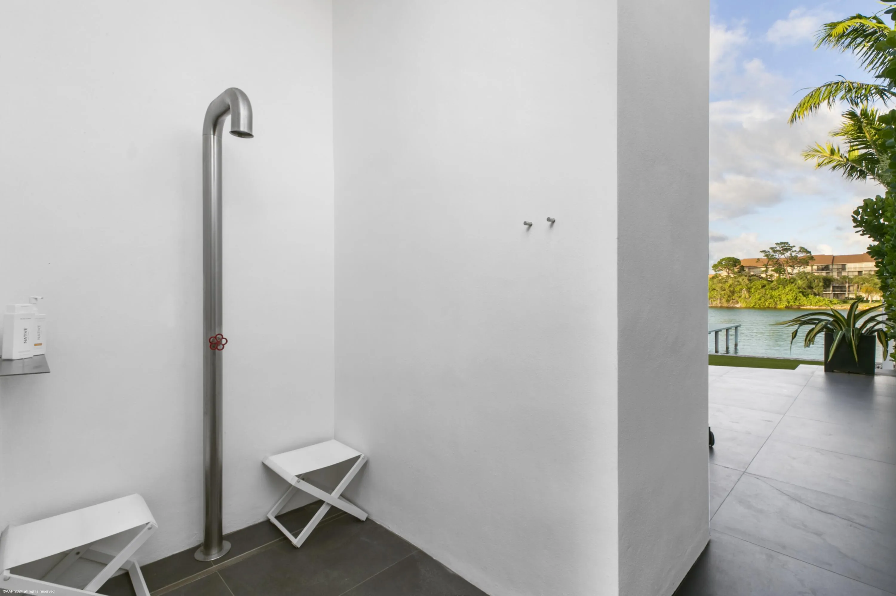 Outdoor shower