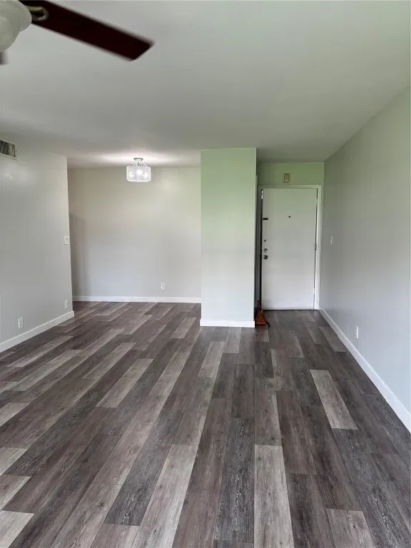 View to the entry door