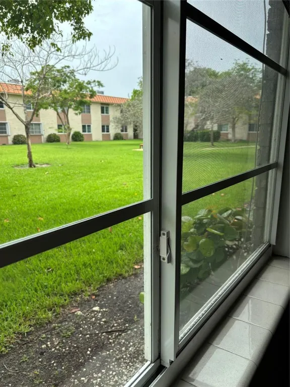 View from the living room
