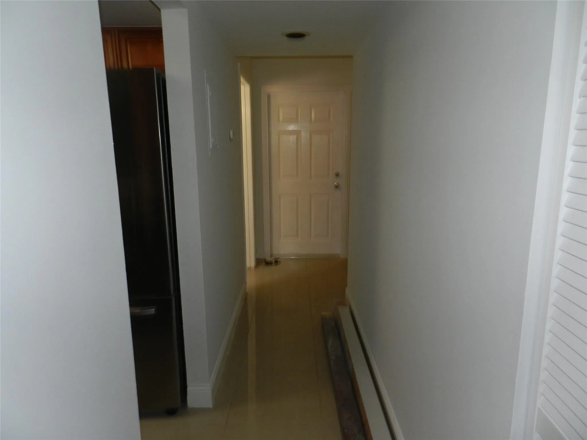 Hallway going to Front Door from Living Room
