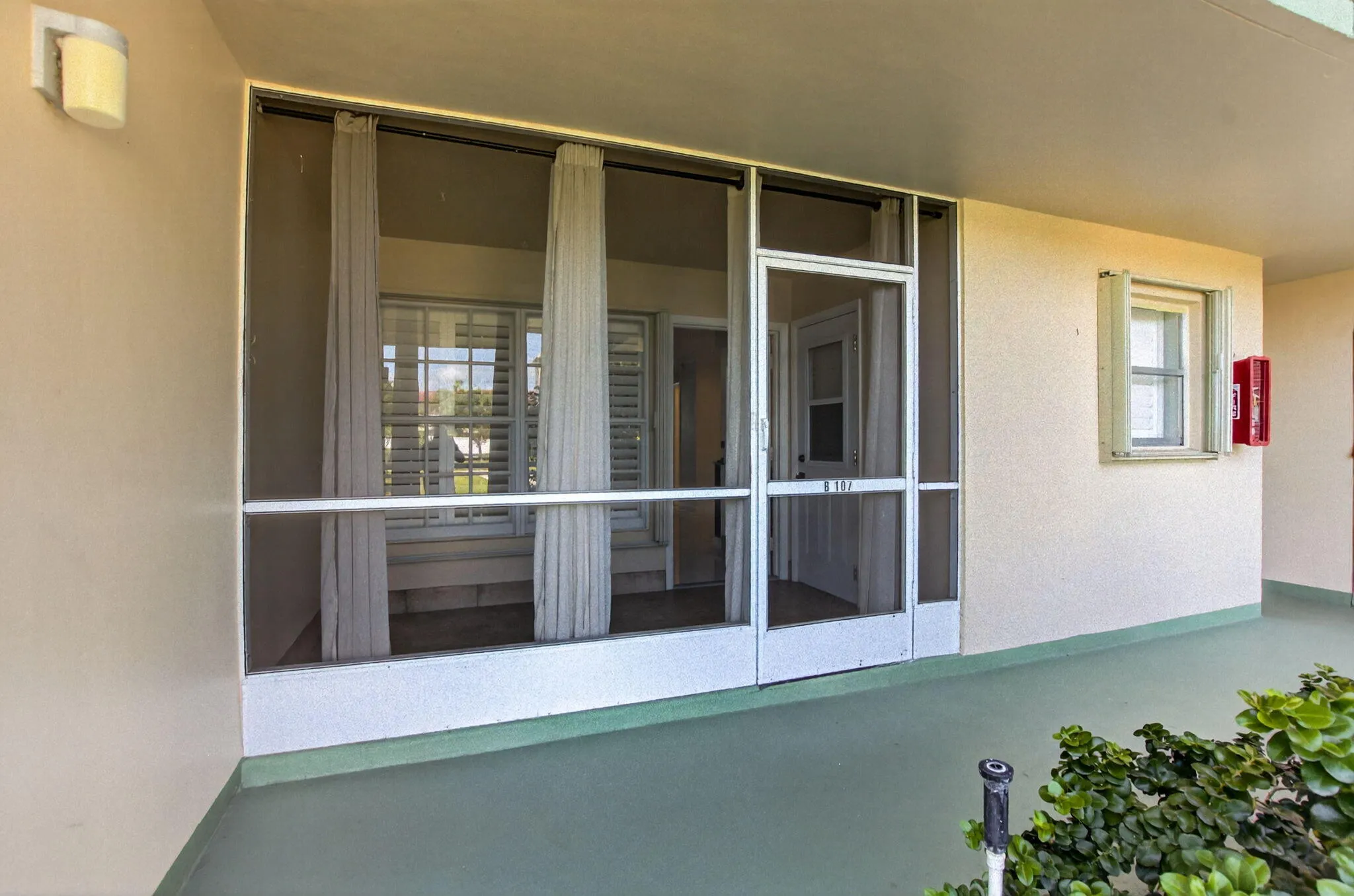 Exterior Walk Way