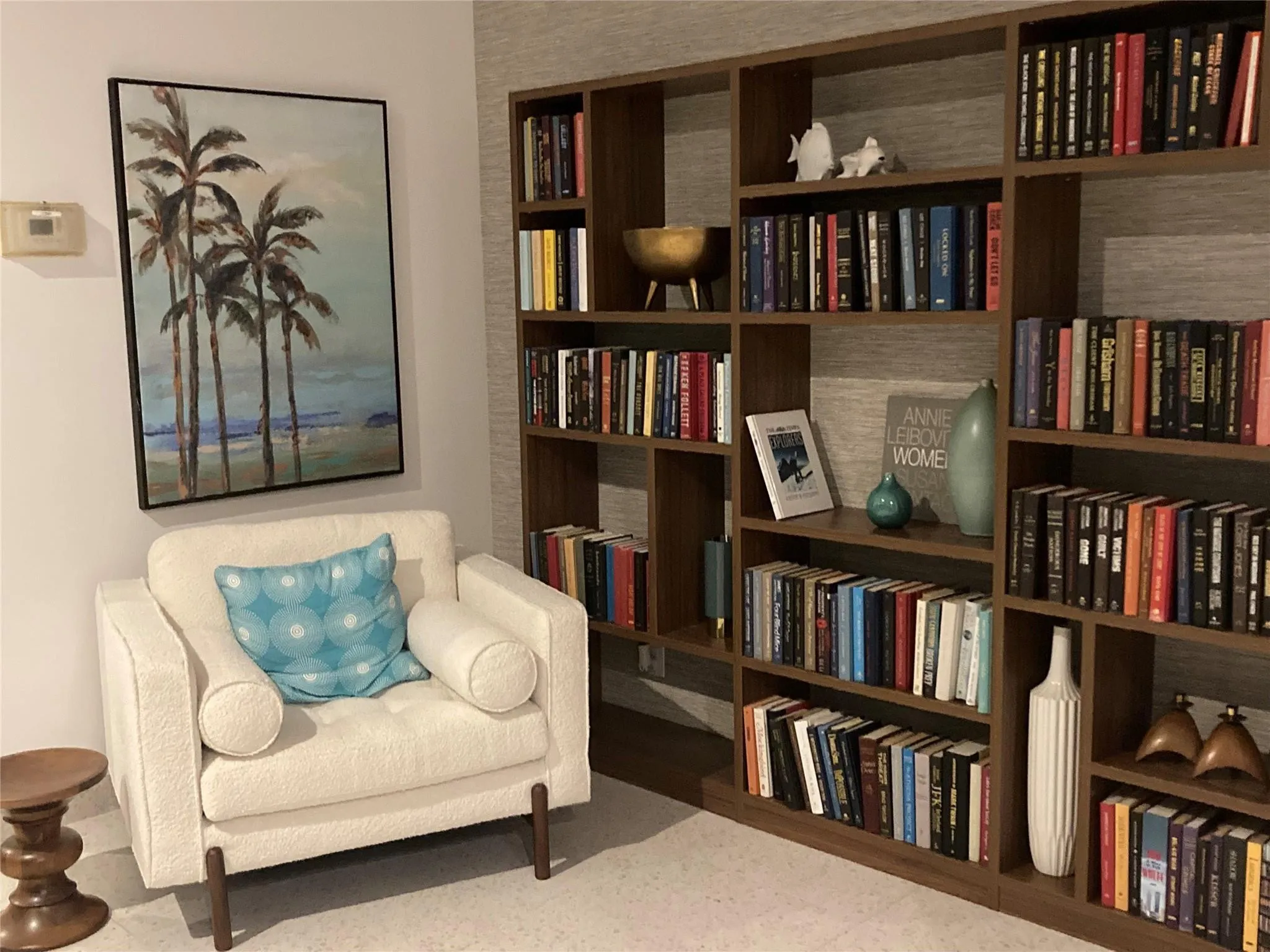 Bedroom facing the park and ocean