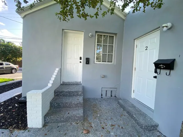 Front entrance