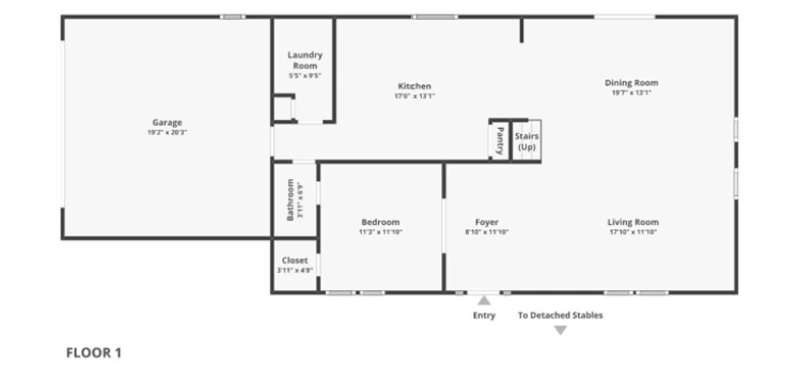 Floor Plan Floor 1