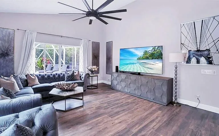 Family room open concept