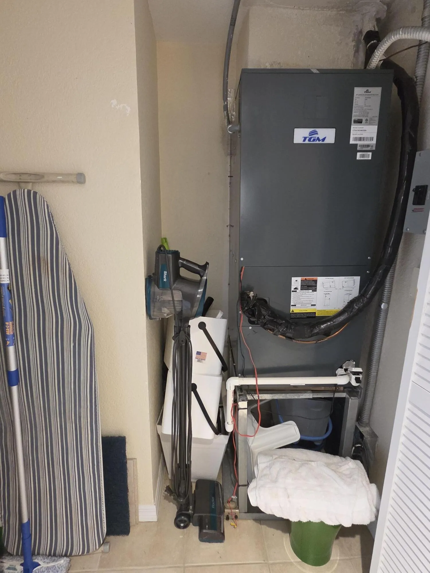 Utility Closet AC unit 2024