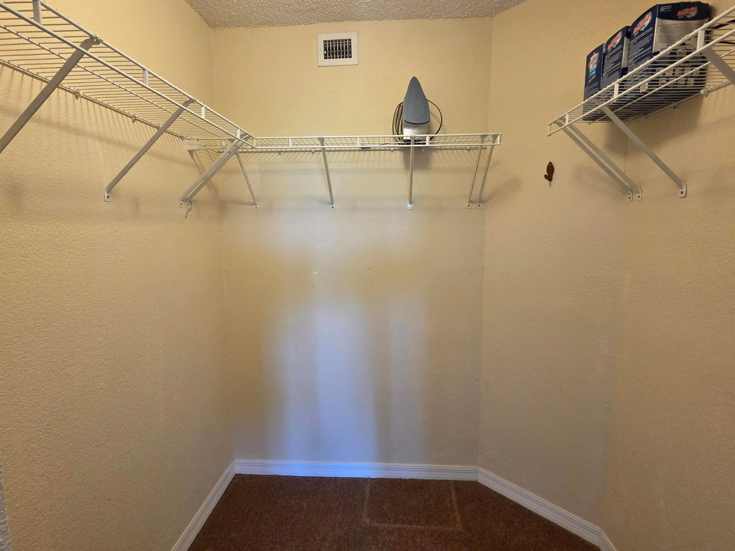 Primary Walk In Closet