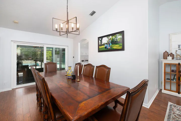This photo is from when the home was occupied. It is now vacant and all furniture has been removed.