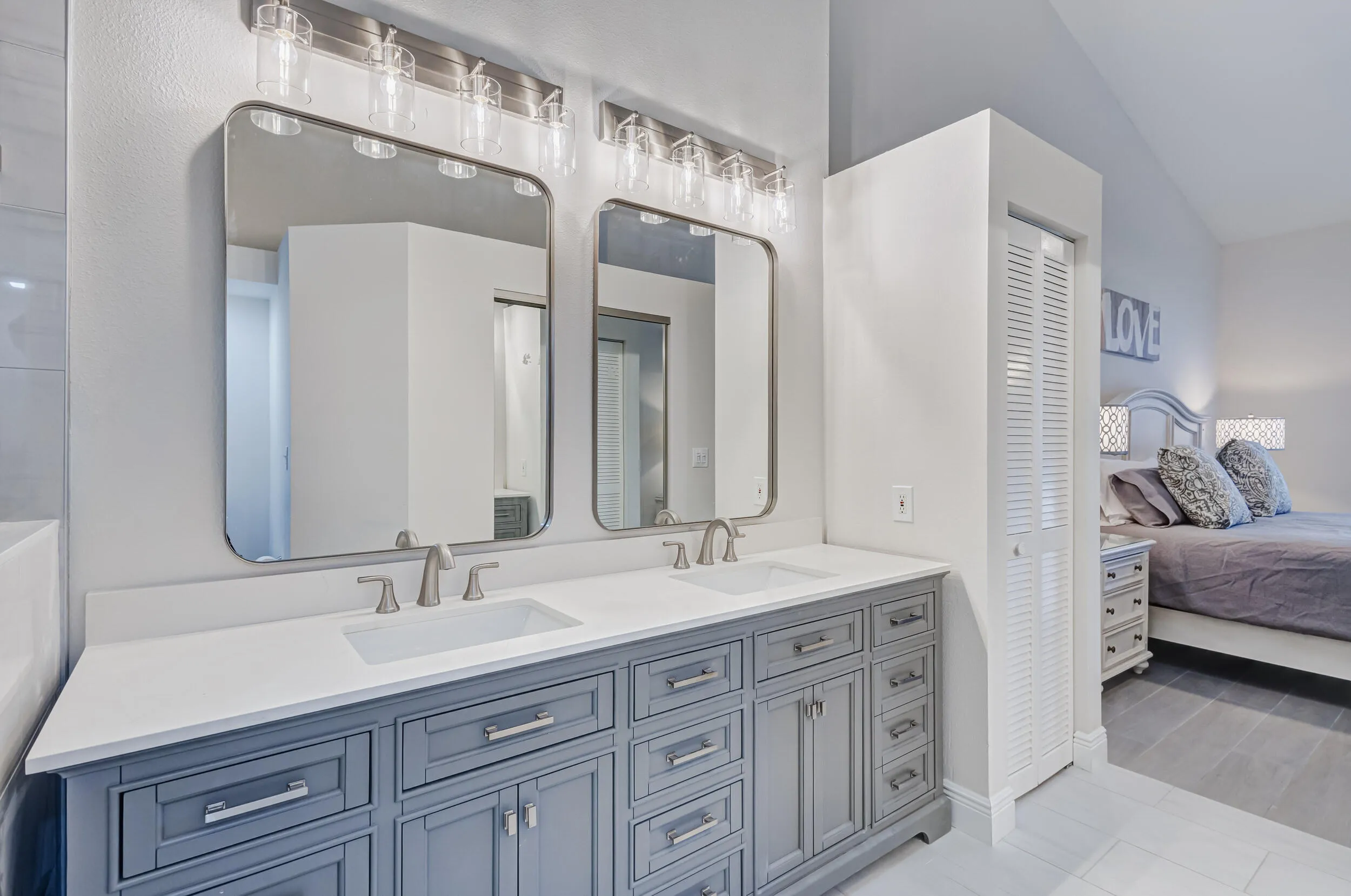 Master Double Vanities