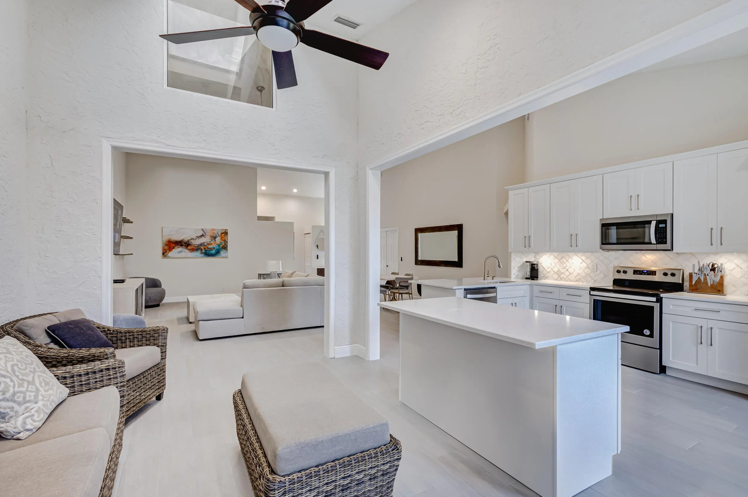 Kitchen Open to Family