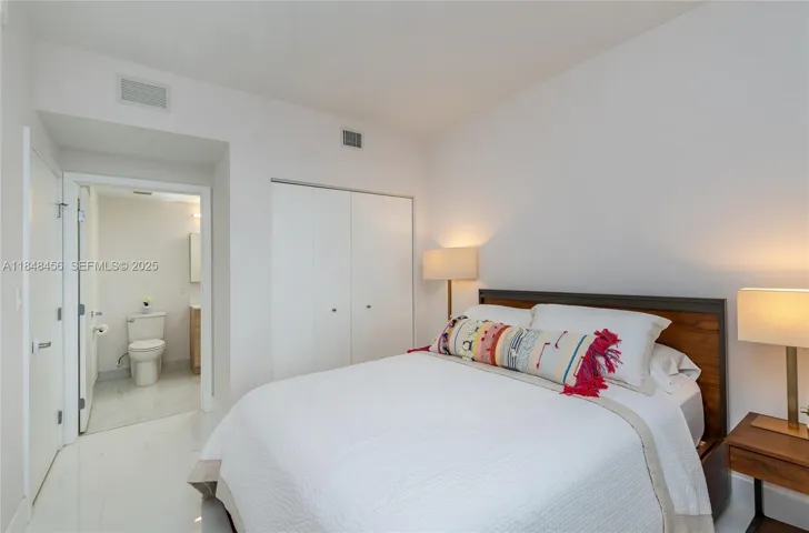 2nd Bedroom & 2nd Bath. Has a very nice custom made closet