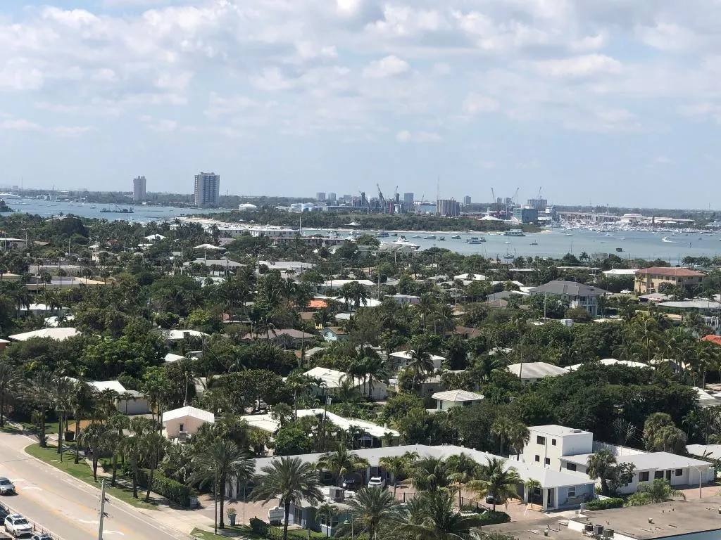 View of Peanut Island from OT #1506