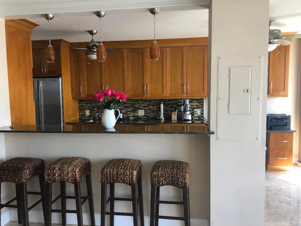Opening Between Living Room & Kitchen