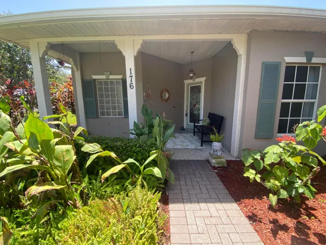 Garden entrance