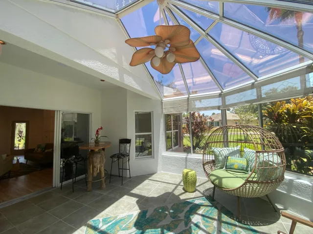 Glass conservatory
