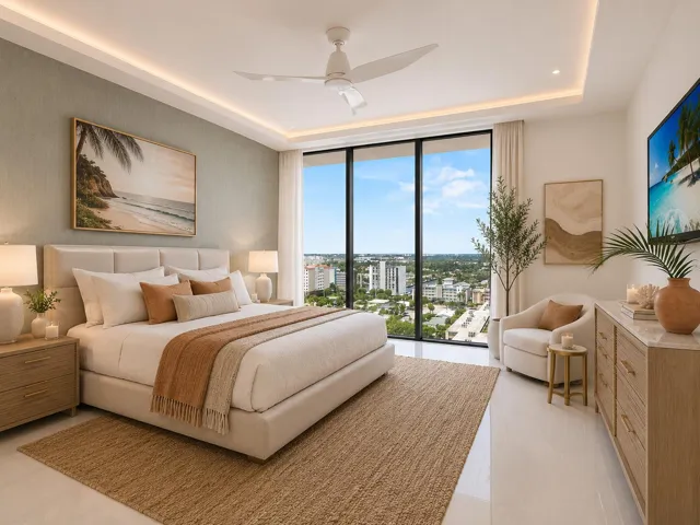 2nd Ensuite Bedroom w/ City Views