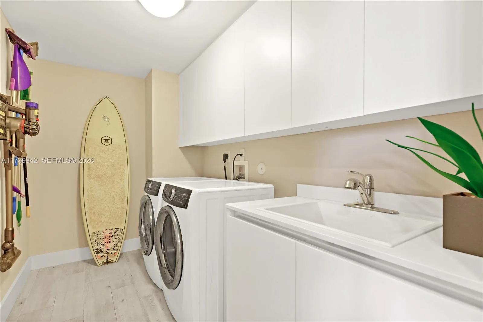 Laundry Room with Utility Sink