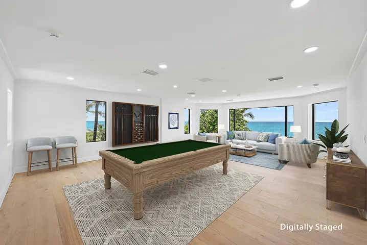 Upstairs Flex Room Digitally Staged