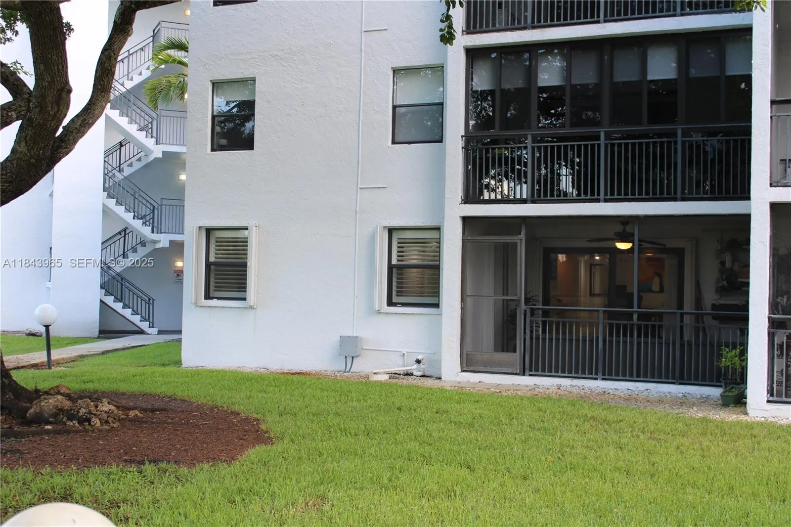 first floor corner unit
