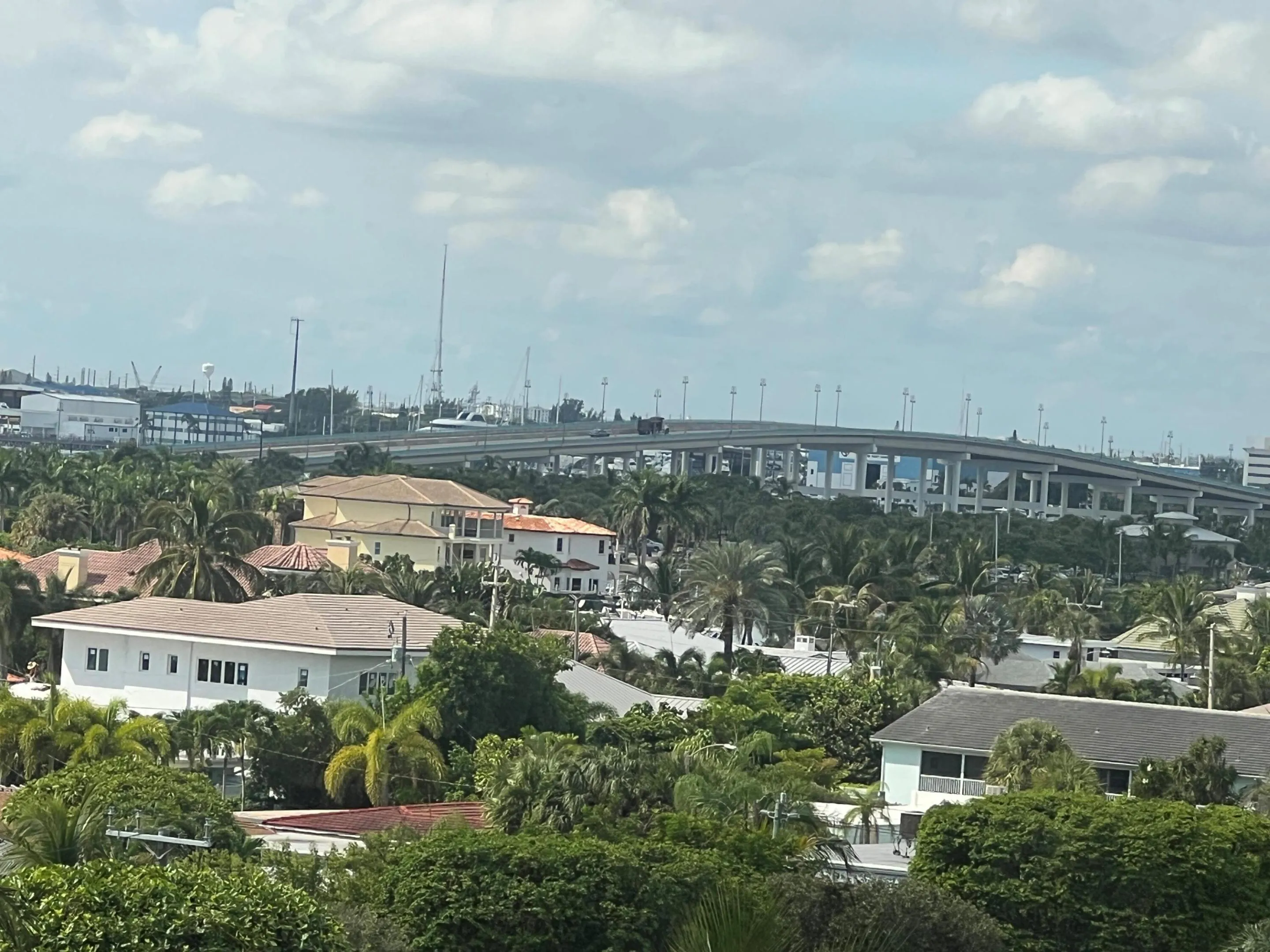 View of Blue Heron Bridge from 706