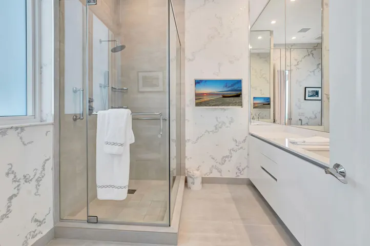 His Primary Bathroom