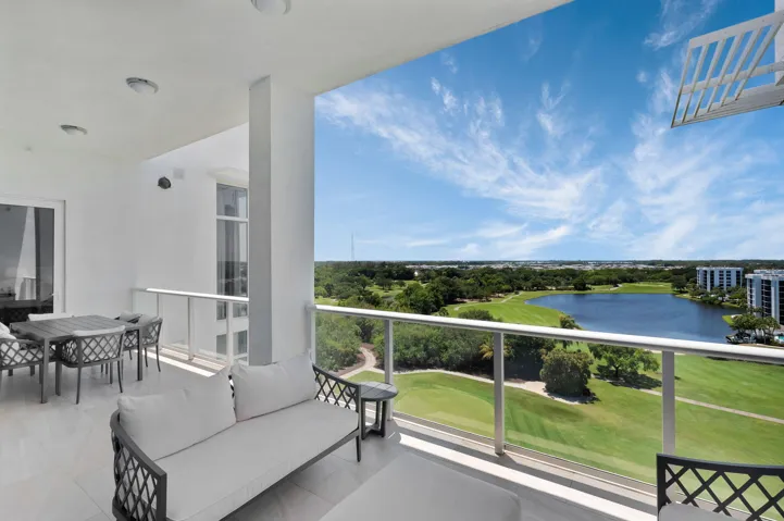32' Terrace with Golf and Lake Views