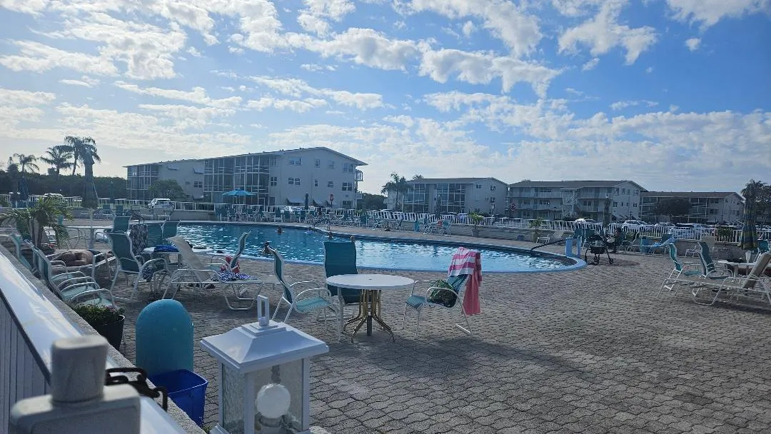 pool deck
