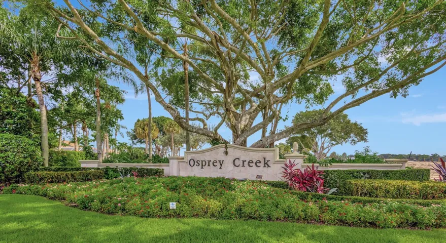 Entrance to Osprey Creek