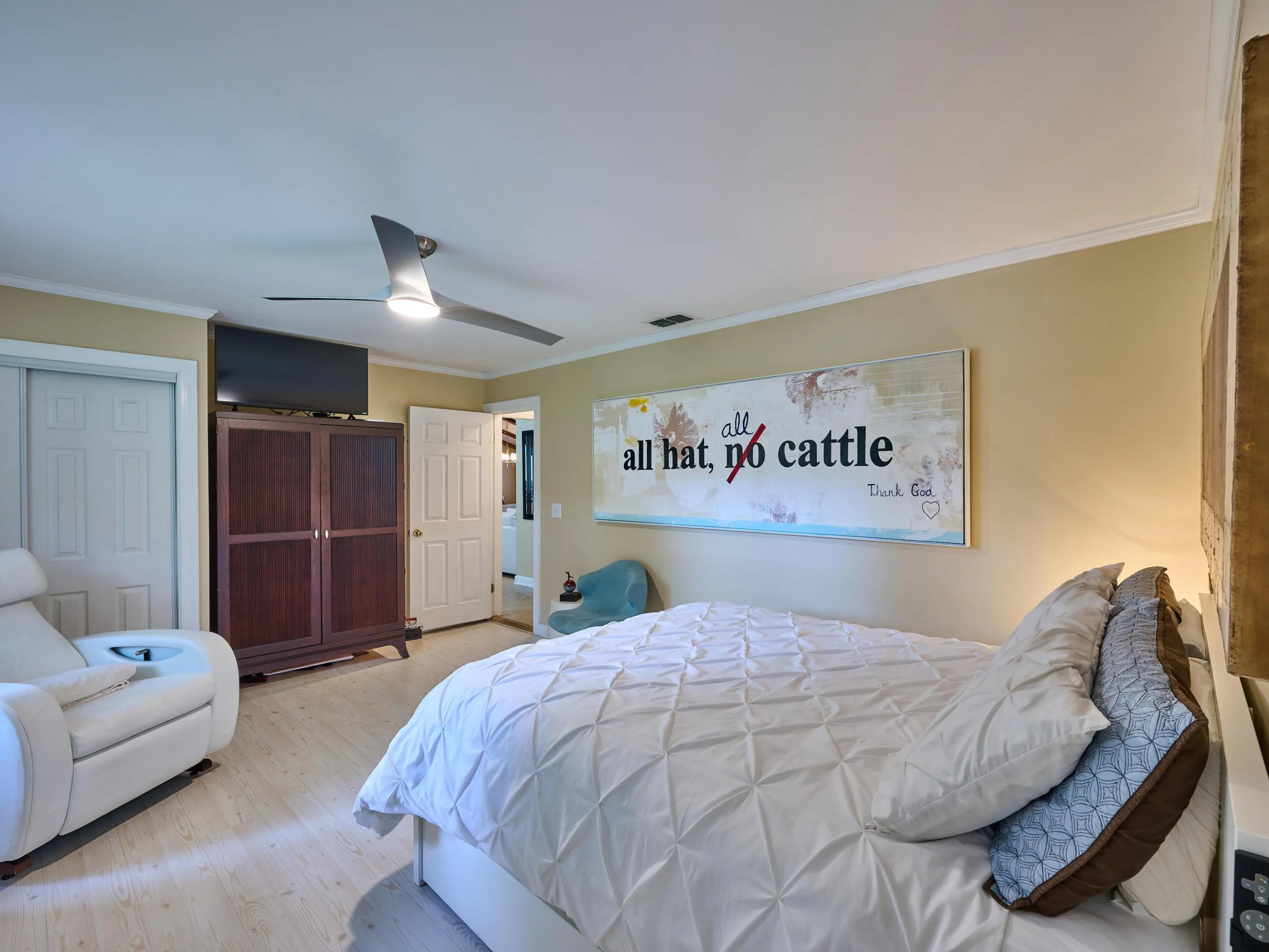 and additional closet in Bedroom as you exit.