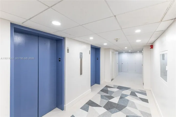 Elevator Foyer/Remolded hallways
