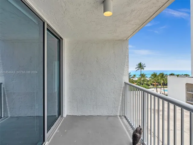Your ocean view from bedroom and balcony