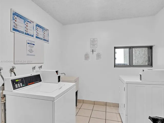 Community laundry on each floor