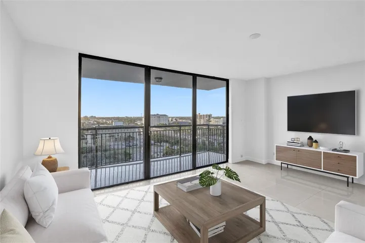 Living Room Virtually Staged