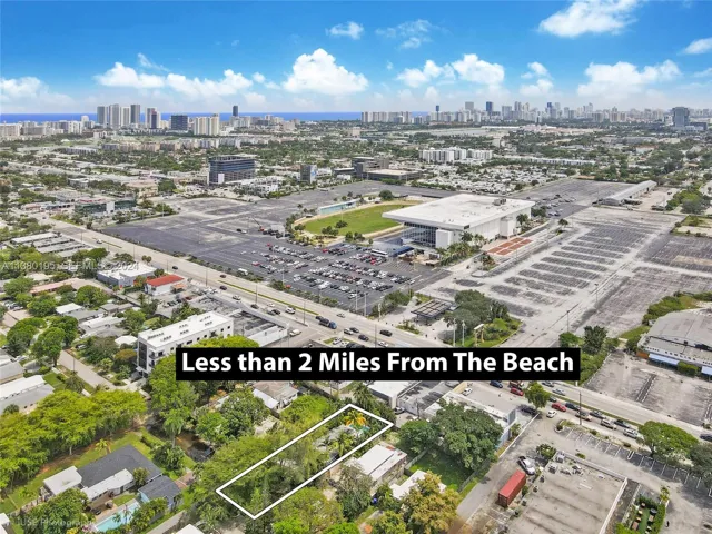 minutes from the Beach
