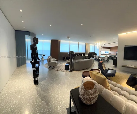 Living room viewed from Family room