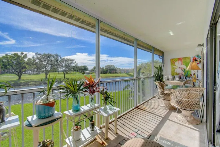 Patio with View