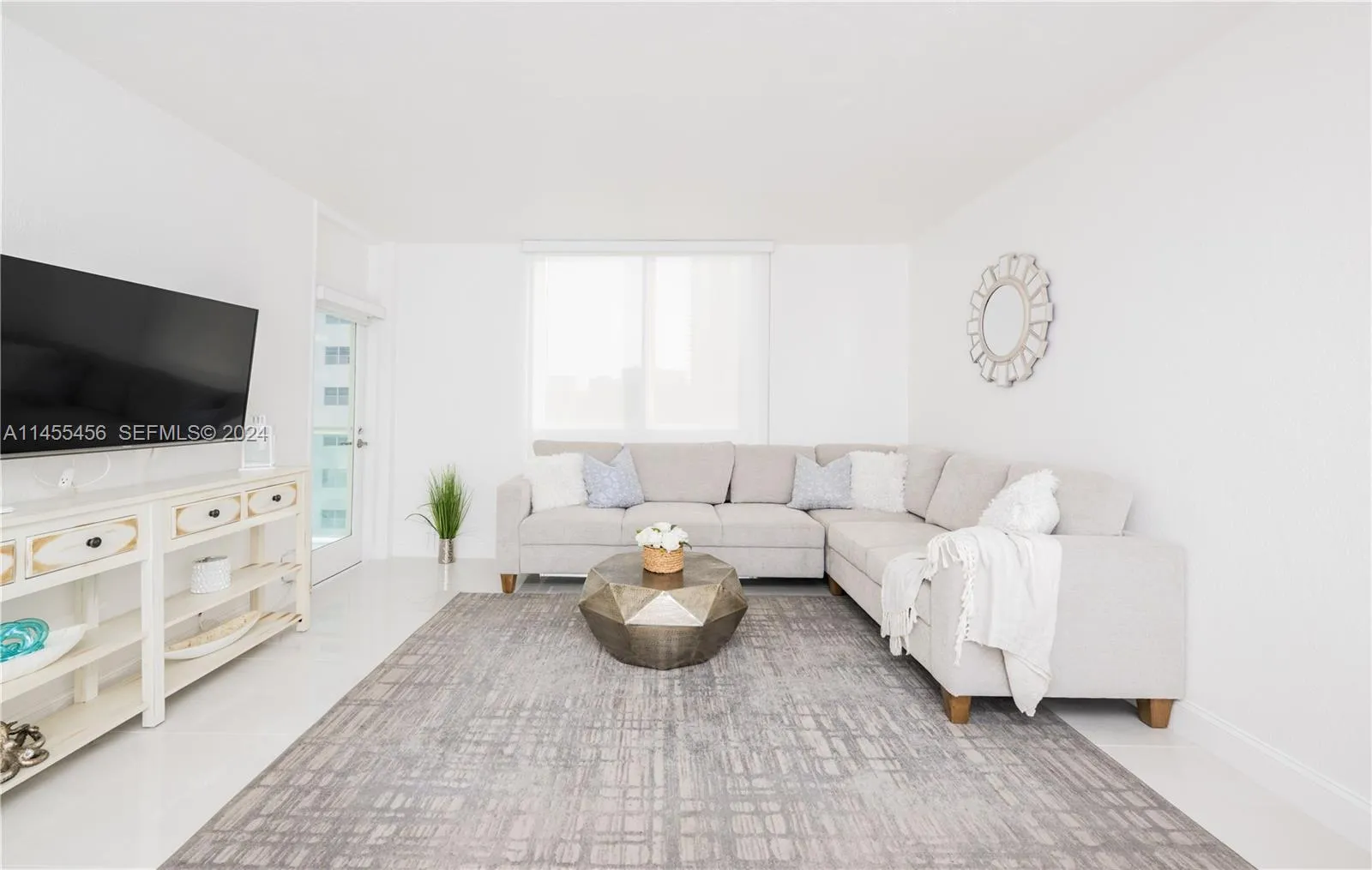 Spacious Unit with Modern design .