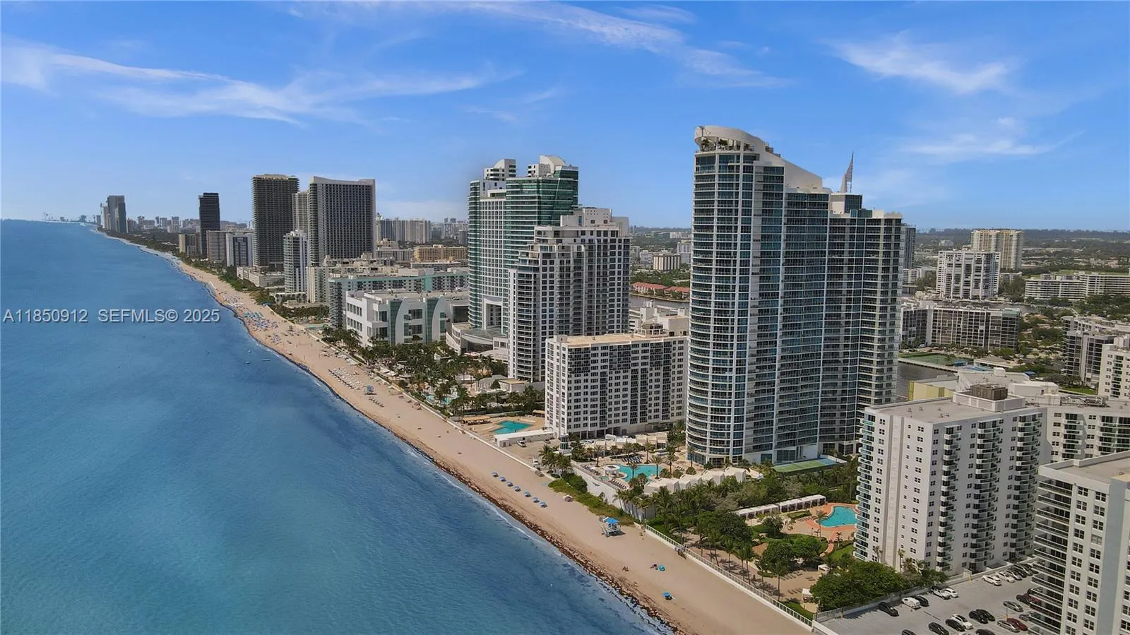 Aerials South views