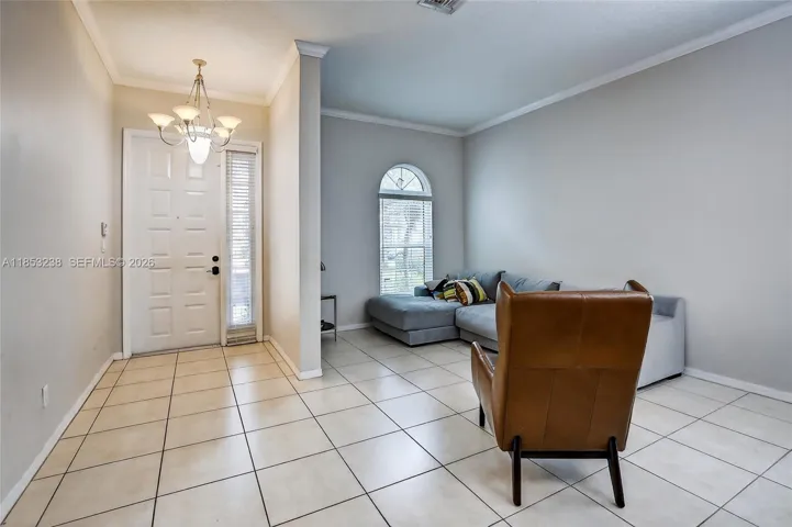 Foyer/entryway & formal living room