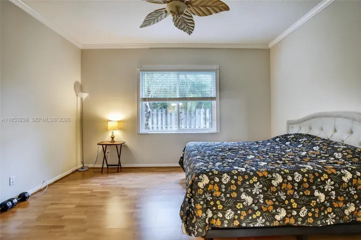 Spacious primary bedroom