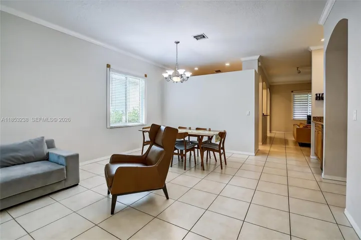 Great room - adequate for both formal living & formal dining areas