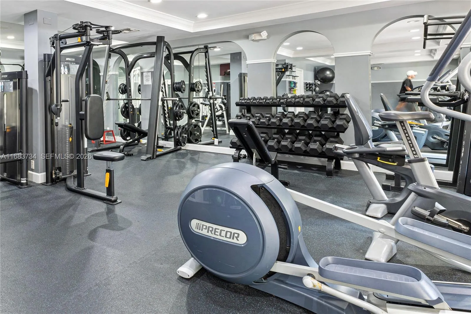 Fitness Facilities at Cityplace Tower Condo.651 Okeechobee Blvd., Unit #202, West Palm Beach, FL. City Place Tower Condominium. For Sale.