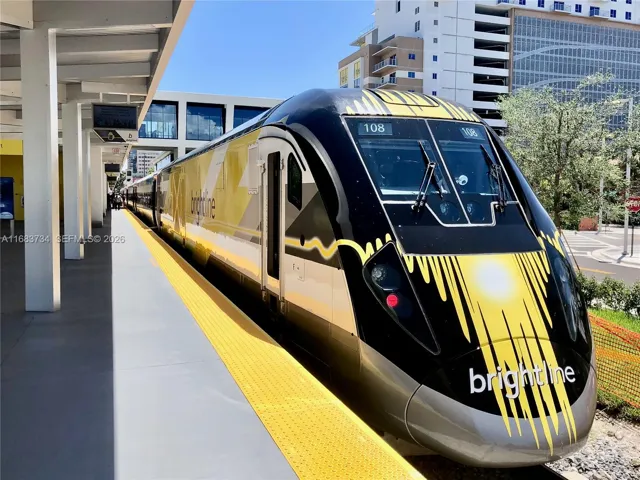 Your future home is in walking distance from the Brightline Station, with convenient connections to Miami and Orlando. 651 Okeechobee Blvd., Unit #202, West Palm Beach, FL. City Place Tower Condominium. For Sale.