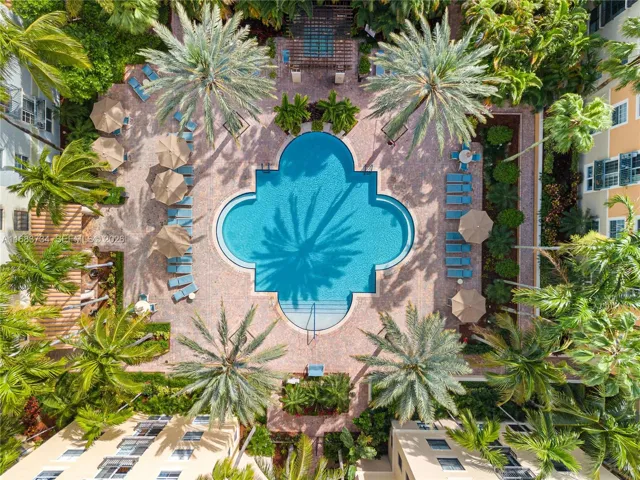 Picture-perfect Pool Area. An Oasis in the Heart of the City!651 Okeechobee Blvd., Unit #202, West Palm Beach, FL. City Place Tower Condominium. For Sale.