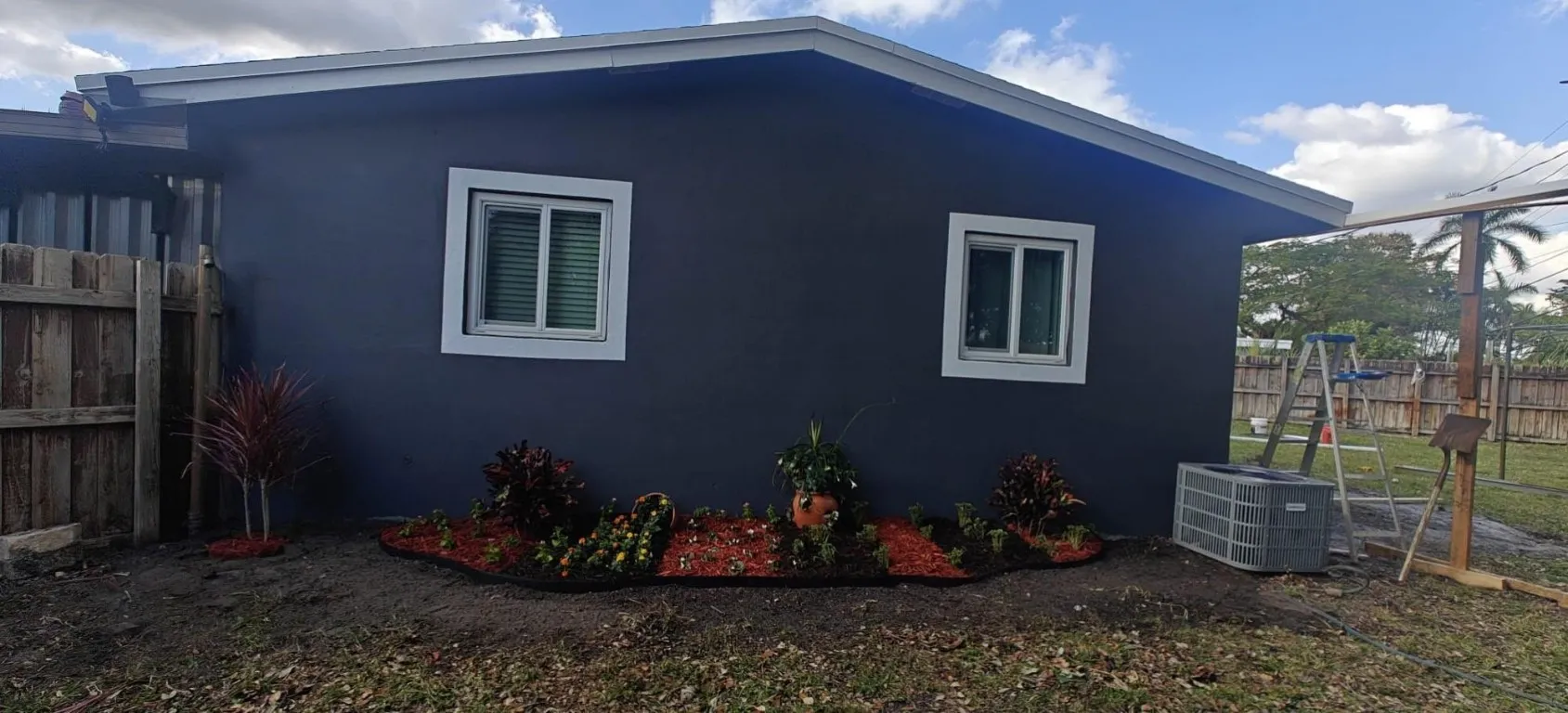 side of house