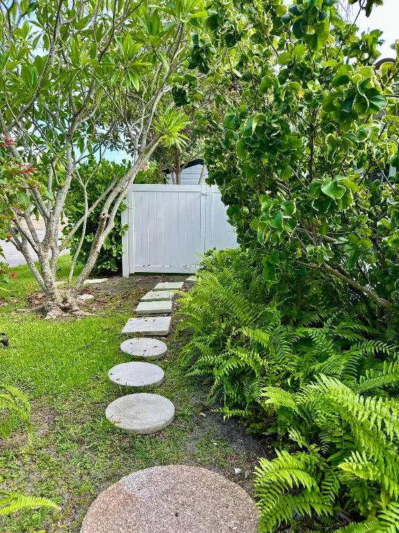 East Side Fence Entrance